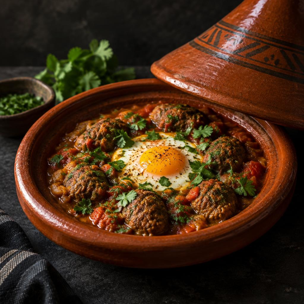 Kefta Tajine with Egg